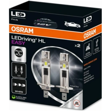 OSRAM 64150DWESY-2HB - H1 LED AUTOLAMPAS 12V 64150