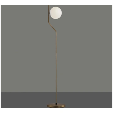 H81631O Maui 8163 Stāvlampa opal/zelta 1x20W E27 A