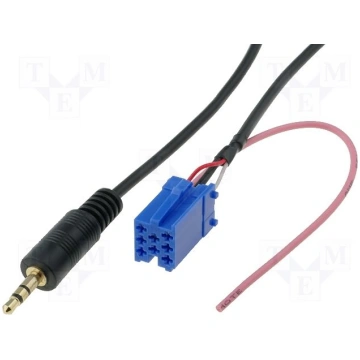 Becker, Blaupunkt, VDO (Mini ISO - Jack) adapter A