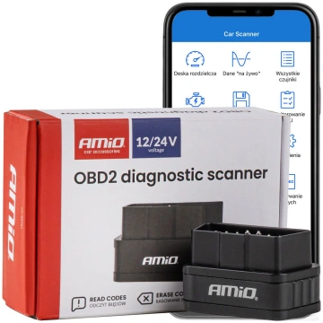 OBD2 diagnostikas skeneris, PIC25K80, Bluetooth, A