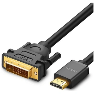 Kabelis HDMI-DVI (24+1) 1,5 m divvirzienu (1080P@6