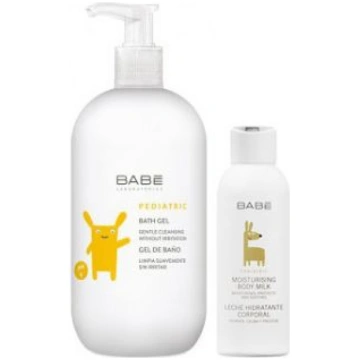 BABE PEDIATRIC bērnu dušas gēls 500ml + mitrinošs 