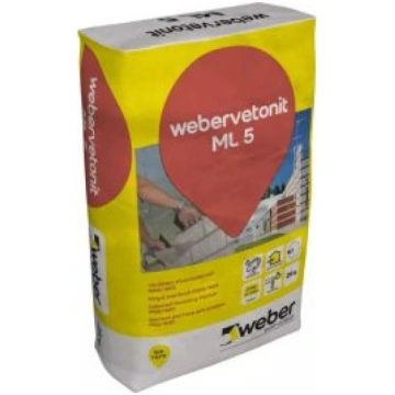 Mūrjava Weber.vetonit ML 5, ROPIS 149, 25kg 641599