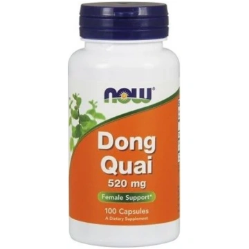 NOW FOODS Dong Quai sakne 520 mg - ķīniešu angelik
