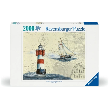 Ravensburger - Puzzle Romantic Lighthouse 2000p (1