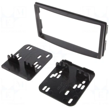 Radio frame | Kia | 2 DIN | black METRA 95-7329
