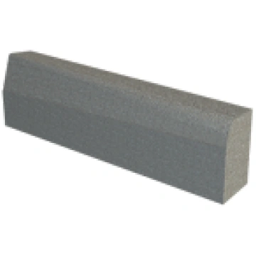 Ceļa apmale labā Stoneroc 1000x150x220-290 pelēka 