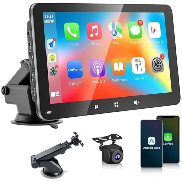 Android auto bezvadu Apple Carplay auto radio, 7 c