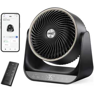 Dreo iekštelpu ventilatora sildītājs, 2000 W elekt