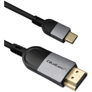 Qoltec Adapter Cable USB-C to HDMI high speed 4K |