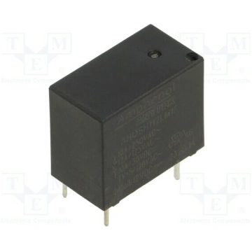 Relay: electromagnetic; SPST-NO; Ucoil: 12VDC; 10A