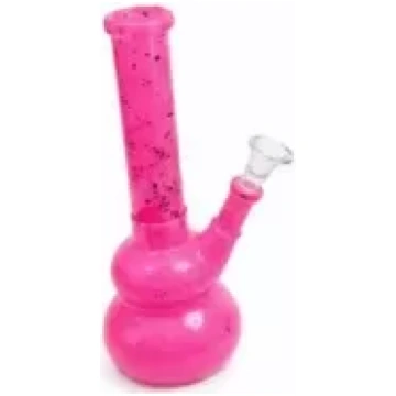 Stikla bongs Pink 18 cm - Elegance un Stils