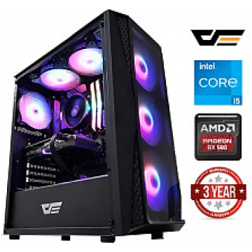 Core i5-12400f 16GB 4TB SSD RX 580 Windows 11 Pro 