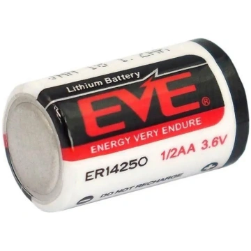 EVE LS14250 Cr 1/2AA 3,6 V litija akumulators 1 ga
