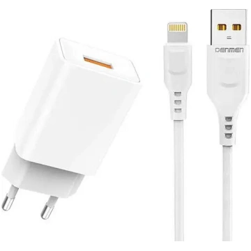 Barošanas adapteris DENMEN DC01 1x USB-A 2.4 A (mo