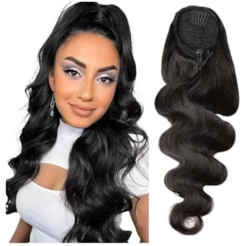 Zirga astes matu paplašinājums „Body Wave“ – brazī