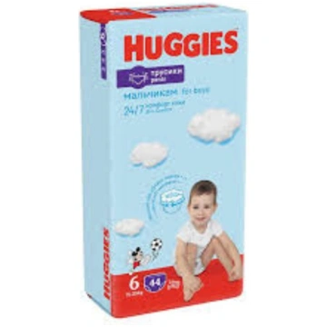 HUGGIES Pants MP6 biksītes (15-25kg), 44gab. Boy