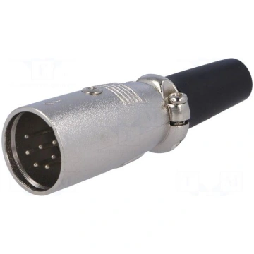 Connector: XLR | plug | male | PIN: 7 | straight |