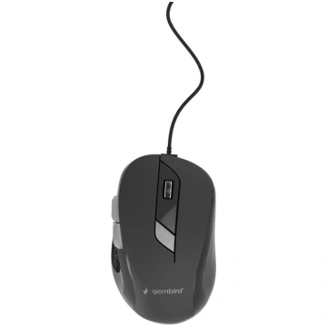 MOUSE USB OPTICAL/BLACK MUS-6B-01 GEMBIRD