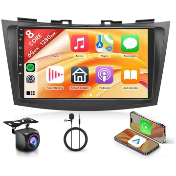 8 Core 6+128G Android auto radio priekš Suzuki Swi
