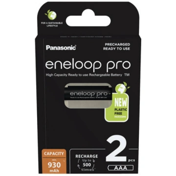 Panasonic uzlādējamās baterijas ENELOOP Pro BK-4HC