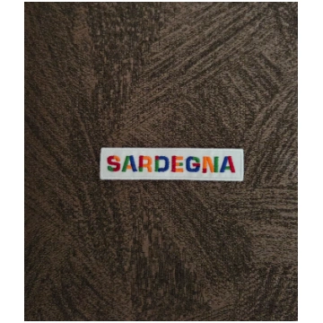 TOPPA PATCH Sardegna 9x2cm Ricamata Termoadesiva e