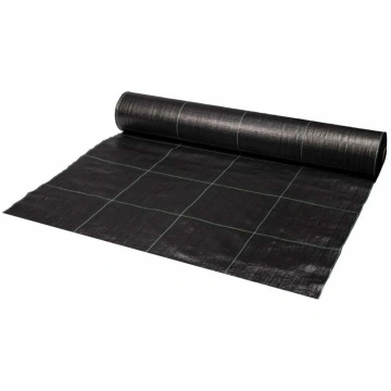 Pretnezāļu agrotekstils Bradas Grid, melna krās., 