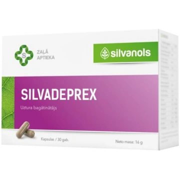 Uztura bagātinātājs SilvaDeprex kapsulas N30