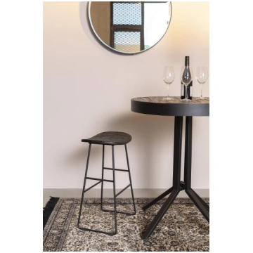 Counter Stool Tangle Black Zuiver, White Label Liv