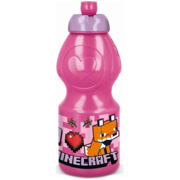 Minecraft Girls Line blašķis, sporta pudele 400 ml
