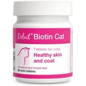 Dolvit Biotyna Cat 90 tab - veselīgam un skaistam 
