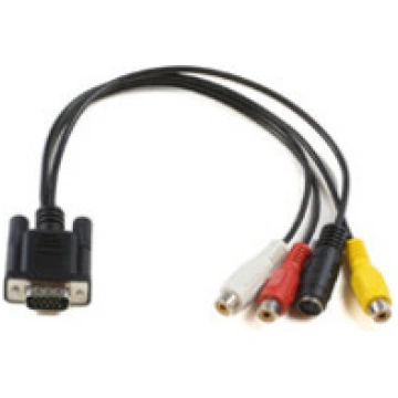 MicroConnect VGA to S-video 3x RCA 0 3m. - MONGGSV