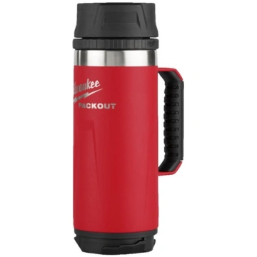 Termoskrūze (ar sānu rokturi) sarkana 532 ml PACKO