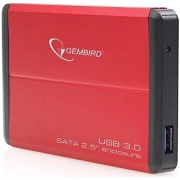 HDD CASE EXT. USB3 2.5"/RED EE2-U3S-2-R GEMBIRD