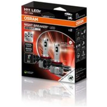 Auto spuldze H11 NIGHT BRAKER LED SMART ECE 6000K 