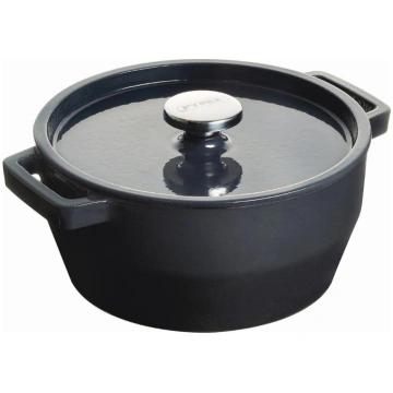 Pyrex Čuguna katls 6,8L Pyrex apaļš Ø28cm pelēks 3