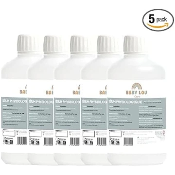 Fizioloģiskā sāls šķīduma pudele 5 x 500 ml NaCl 0