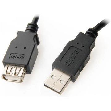 Equip USB 2.0 extension cord cable AM-AF 5m black 