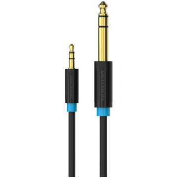 Audio kabelis TRS 3.5mm uz 6.35mm Vention BABBG 1.