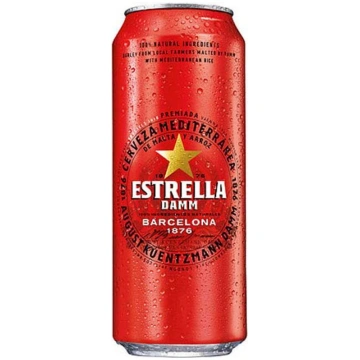 Alus Estrella Barcelona Damm 4.6% skārd
