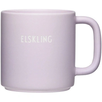 Krūze ar osi Favourite Little ELSKLING, violeta De