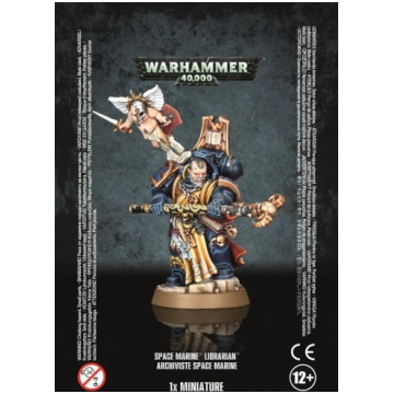 WARHAMMER 40000 , SPACE MARINES LIBRARIAN