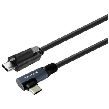 VivoLink USB-C to USB-C Cable Angled | PROUSBCMMS8