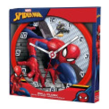 Bērnu Euroswan sienas pulkstenis 25cm Spiderman SP