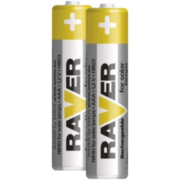 Uzlādējamas baterijas Solar AAA Raver 2gab./400mAh