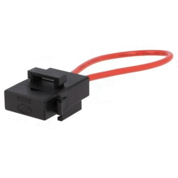 Fuse acces: fuse holder; 19mm; 20A; on cable; Lead