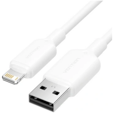 CABLE USB2.0 TO LIGHTNING/2M WHITE LAMWH VENTION L