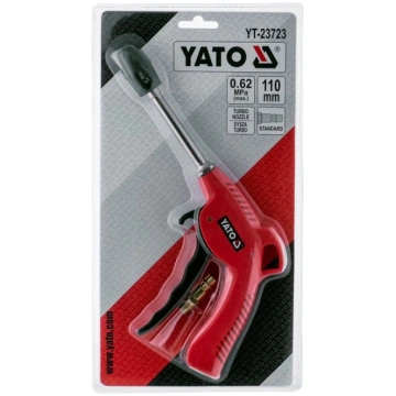 Gaisa pistole ar turbo uzgali 6.2 Bar 110 mm YT-23