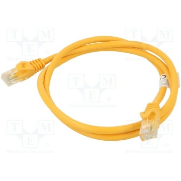 Patch cord; U/UTP; Cat 6; RJ45 plug,both sides; st