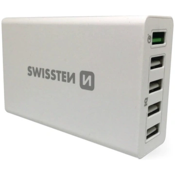 Telefona lādētājs Swissten, USB/AC/DC